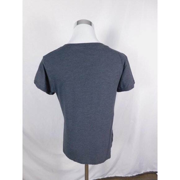 Crazy Dog T-Shirts Shirt Womens Medium Gray Still Plays With Dolls Voodoo Tee - Picture 6 of 9